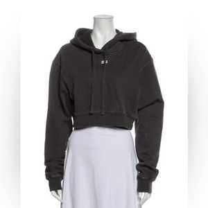 KITH Crop Sweatshirt. Grey 100% cotton. Size S